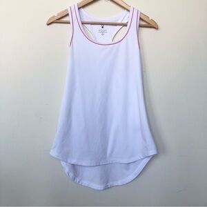 Spyder Active White Workout Tank Size Medium